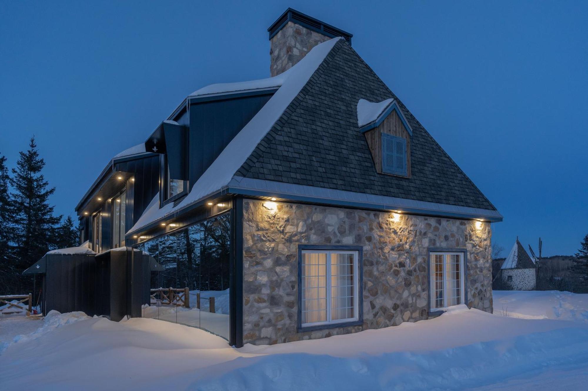 Le Baluchon Eco-Villegiature Saint-Paulin Kültér fotó