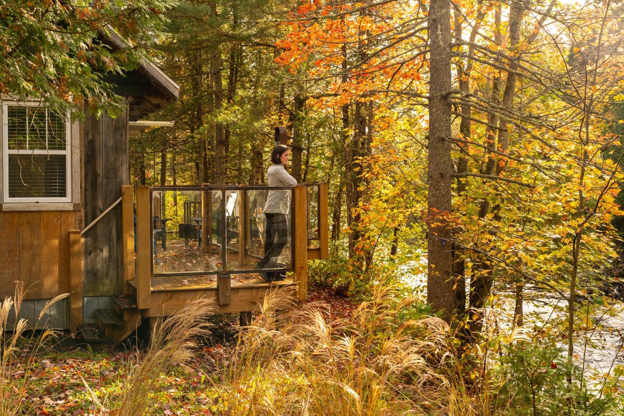 Le Baluchon Eco-Villegiature Saint-Paulin Kültér fotó