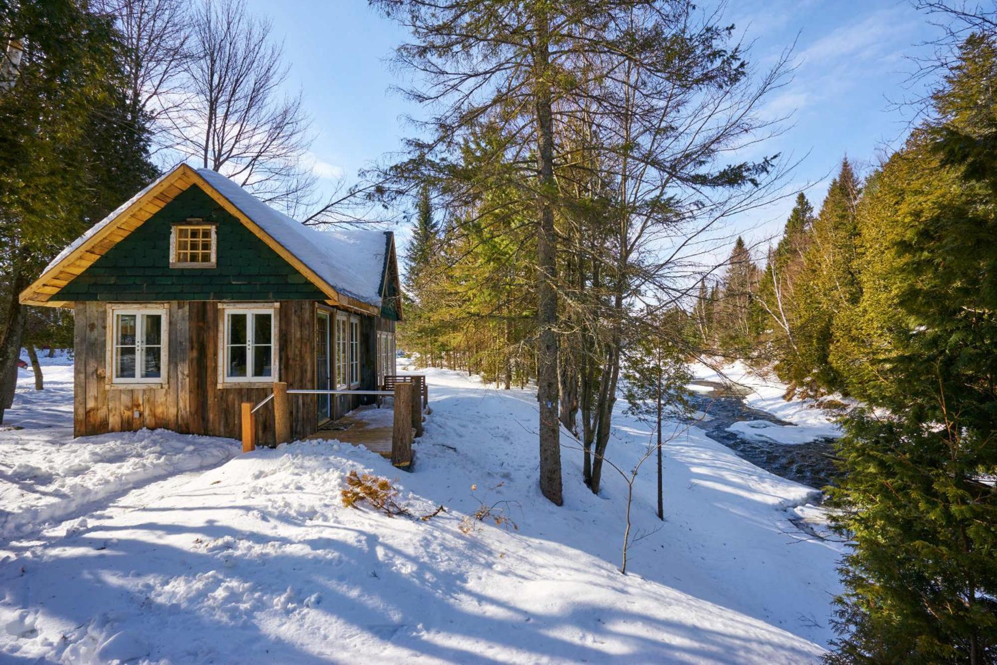 Le Baluchon Eco-Villegiature Saint-Paulin Kültér fotó