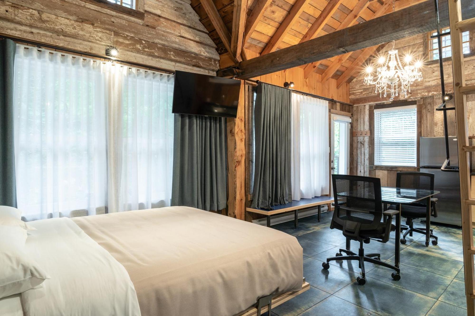 Le Baluchon Eco-Villegiature Saint-Paulin Kültér fotó