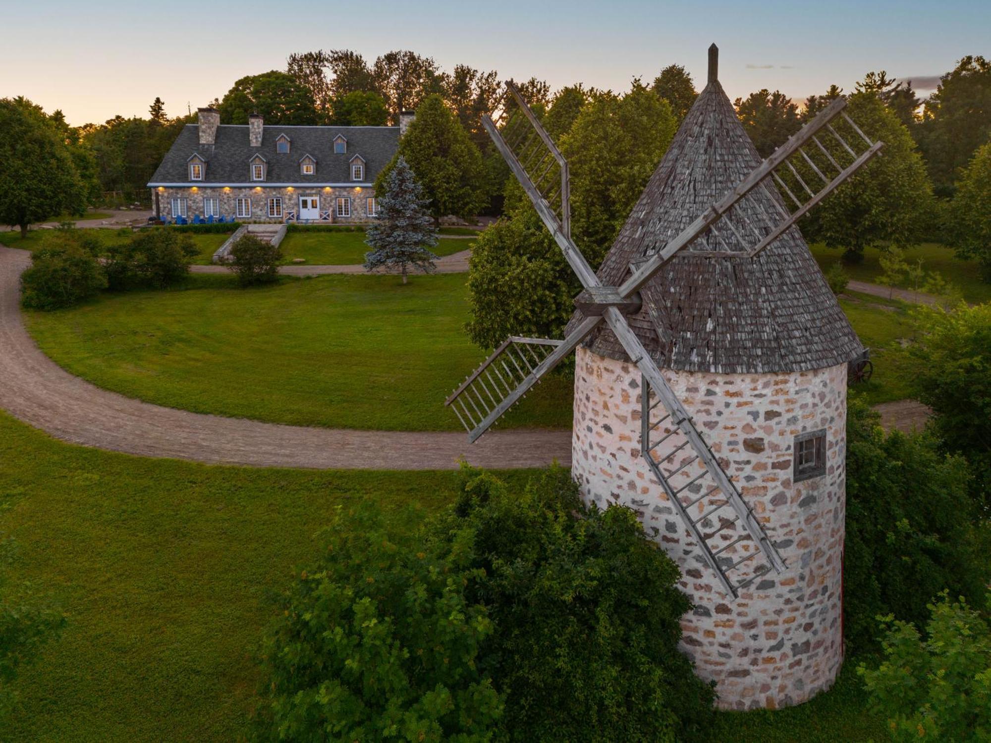 Le Baluchon Eco-Villegiature Saint-Paulin Kültér fotó