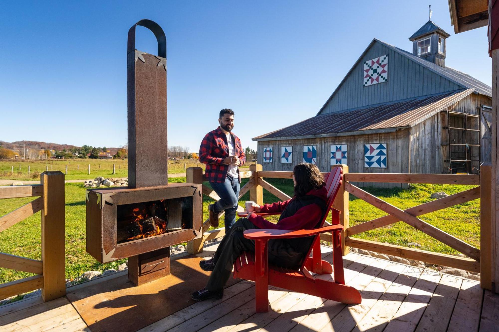 Le Baluchon Eco-Villegiature Saint-Paulin Kültér fotó