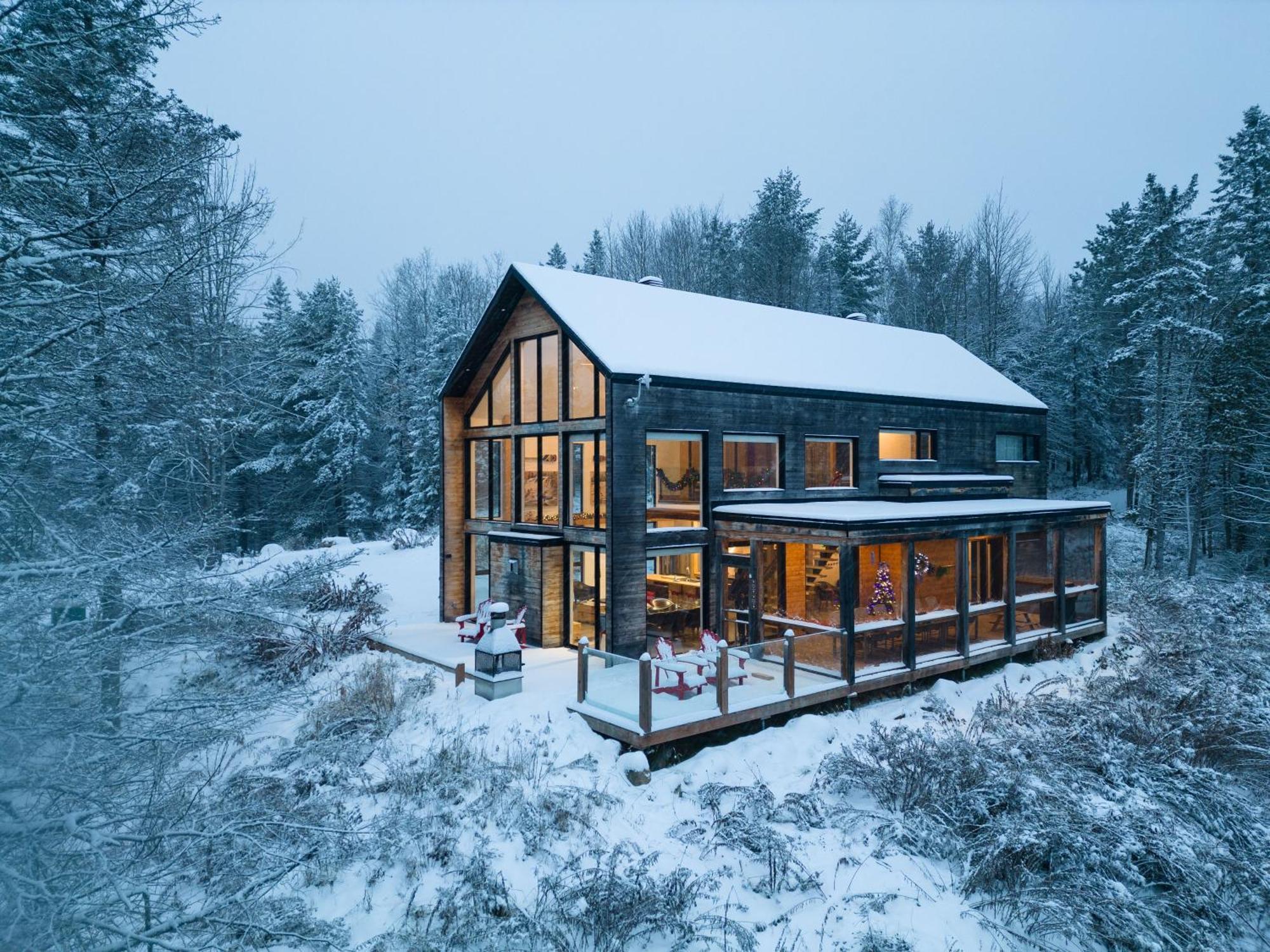 Le Baluchon Eco-Villegiature Saint-Paulin Kültér fotó