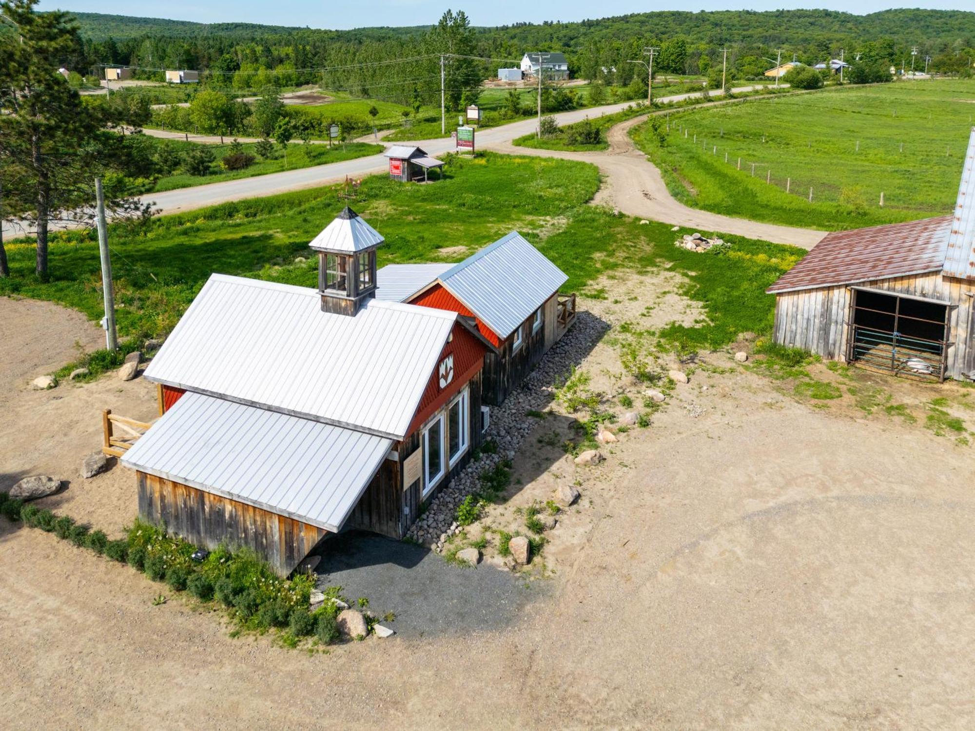 Le Baluchon Eco-Villegiature Saint-Paulin Kültér fotó