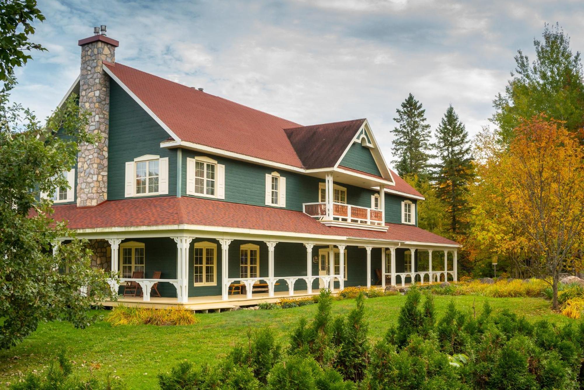 Le Baluchon Eco-Villegiature Saint-Paulin Kültér fotó